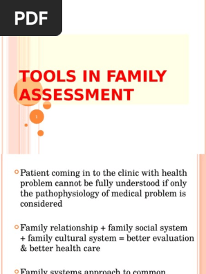 family systems theory roles family assessment tools